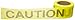 Brady 91090, Biodegradable Flagging Tape, 3" Width x 50yds, Black on Yellow , Legend "Caution"