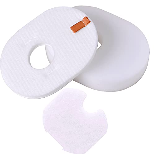 2 Post + 2 Foam & Felt Filters Kit Replacement For Shark Rocket Ultra-Light Vacuum Hv300,Hv301,Hv300W,Hv302,Hv303,Hv308,Hv305,Hv310,Hv292,Replaces Part Xffv300 Filter,Uv450 Foam & Felt Filter Kit #TOP6