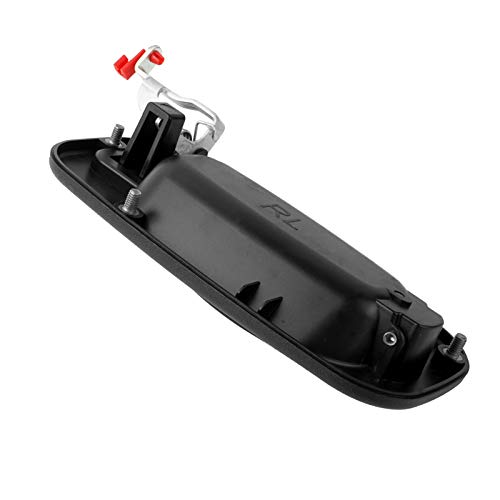 Npauto Exterior Rear Left Driver Side Door Handle Replacement For Escalade Silverado 1500 2500 Hd Suburban Tahoe Yukon Sierra, 2001 2002 2003 2004 2005 2006,Black, 80579 #TOP4