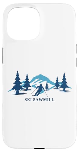 iPhone 15 Ski Sawmill Pennsylvania ski Resort Skiing Skier Case