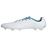 Importé adidas Chaussures de football COPA 23.3 unisexes pour enfant à fond fixe, Cloud White Grey Two Preloved Blue, 28.5 EU