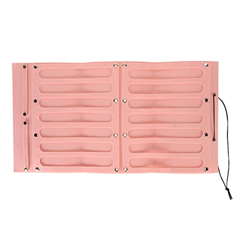 Organizador de Laços de Cabelo, Suporte de Grampos de Cabelo Rosa Fácil de Guardar Material de Feltr