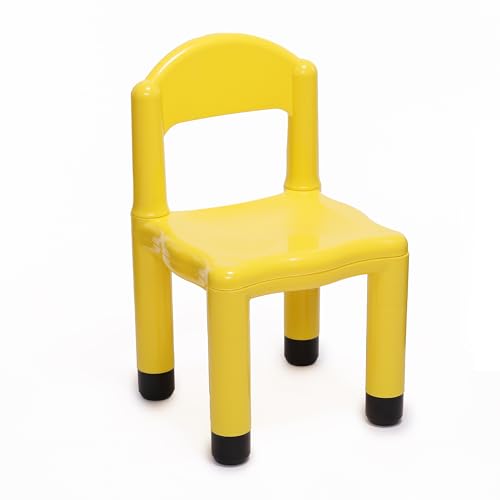 Chaise haute jaune Italveneta Didattica pour activités enfants en crèche