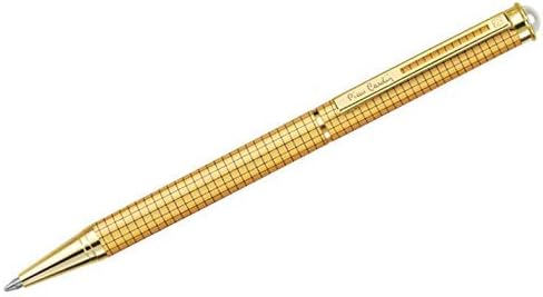 Pierre Cardin Pearl Konark Premium Metal Ball Pen | Luxurious Gold Finish with Pearl Studded on Top | Ideal For Christmas, New Year & Corporate Gifting, Pack of 2
