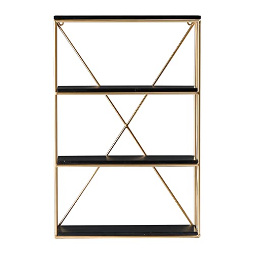 Main + Mesa Estante de Pared de Hierro y Tablero DM, 40,6 cm de Largo x 15,2 cm de Ancho x 60,9 Cover