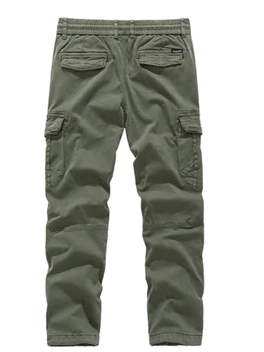 Image of LookMark Men's Cargo Pants Stylish and Comfortable | Men's Cargo Pants with Multiple Pockets | Ideal for Casual Wear, Outdoor Activities, and Everyday Use