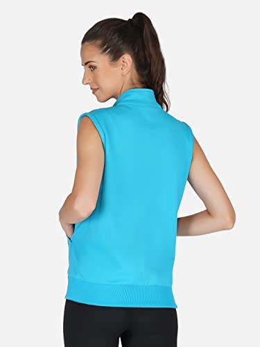 Image of UZARUS Women's Half Sleeves Cotton Fleece Premium Jacket