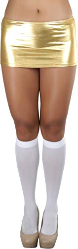 ToBeInStyle Women's Metallic Mini Skirt4