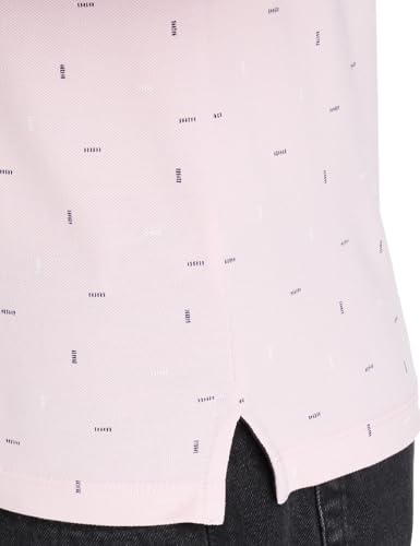 Image of Allen Solly Men's Polo T-Shirt | Polycotton Blend | Color-Block Print | Regular Fit | Smart Casual Wear