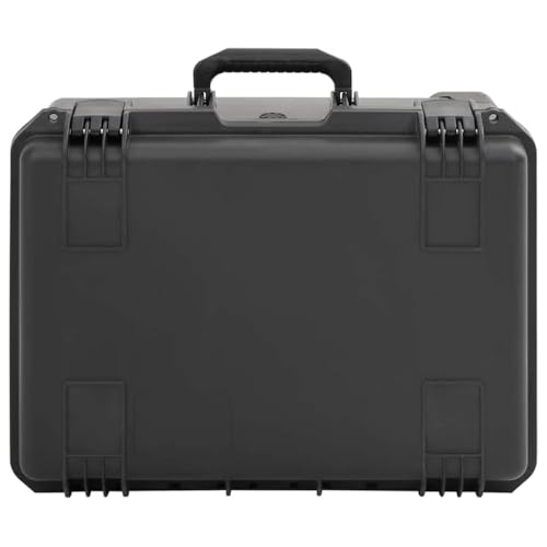 Valise de vol antichoc PP noir 54 cm évite les casses