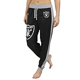 FOCO Jogger Pants Oakland Raiders NFL Damen-Jogginghose aus Polyfleece, Größe M, Teamfarbe, M