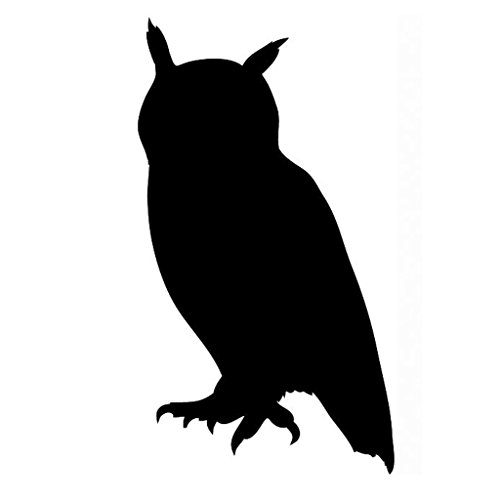 Pack of 3 Owl Stencils Made from 4 Ply Mat Board 11x14, 8x10, 5x7