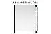 Legal Landscape Blank Tabs, 6 Per Set, For Legal Size Paper