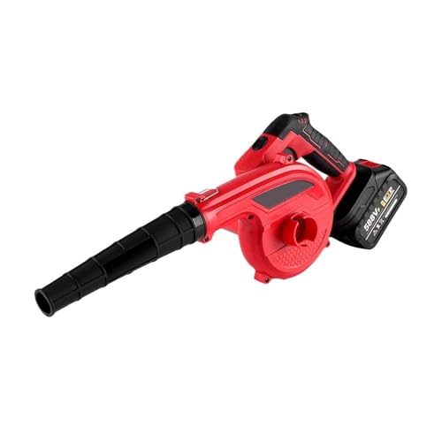 Aspirador Jardín Soplador De Aire Eléctrico 3500W, Hoja Succión, Ordenador, Limpiador Polvo Inalámbrico, Herramientas Eléctricas For Batería 18V Mantenimiento Jardín Potente Esfuerzo(1 Battery)