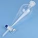 Imagen de Labasics Embudo de Separación Cónico de Vidrio de Borosilicato de 500 ml con Llave de Vidrio