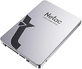 Netac SSD 512GB 2.5 SATA III (6Gb/s) 7mm 512GB SSD 3D NAND for Notebook Tablet Desktop PC(Silver Gray 512GB)