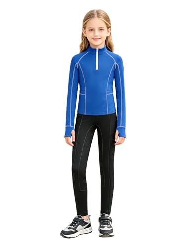 Pantalons d'équitation fille vêtement de sport enfant et tenue tennis