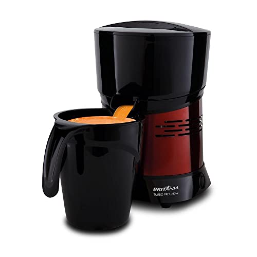Espremedor De Frutas Britânia Turbo Pro Red 260W Bivolt