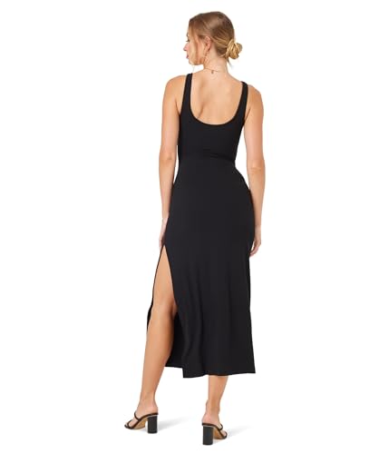 L*Space Camille Dress for Women, Fitted Ribbed Maxi, Ankle Length with Side Slit, Chic Dress for Vacation & Special Occasions2