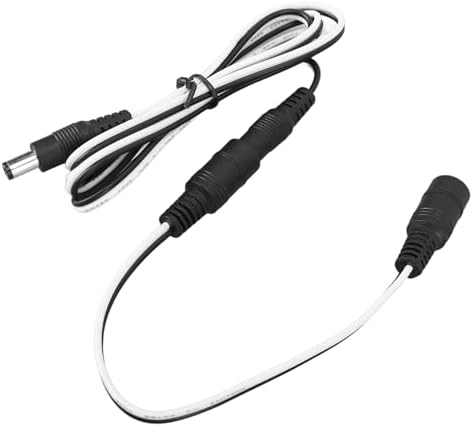 RASTKY Solar Panel Cable Wire to Solar Cable with Male Connector 5.5 to 2.1 Panel Fan Connection Photovoltaic Power - 1