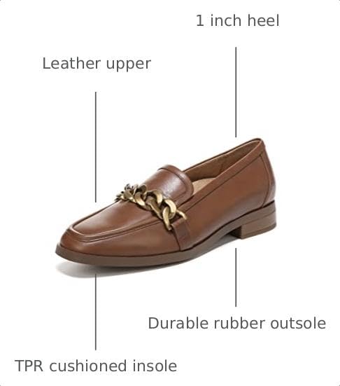 Image of Vionic Women's Wren Mizelle Fashionable Lightweight Loafers-Supportive Everyday Flats that Includes an Orthotic Insole and Cushioned Outsole for Arch Support, Medium and Wide Fit
