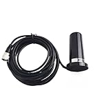 FABULETTA Dualband-Antenne mit magnetischer NMO-Halterung, VHF/UHF-Set für Autoradio