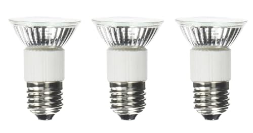Anyray (3-Bulbs) 120V 50W Hood Bulb Compatible for GE WB08X10028