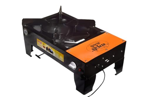 Image of Samruddhi Jumbo Shegadi Smokeless Wood & Coul Stove | Top Color May Vary | Lakud Kolsa Shegadi | Indoor /Outdoor Cooking Shegadi /Chul | Biomass Stove | Strong Build Quality