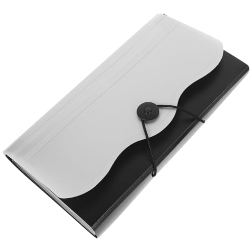 WEKADRIN 多格拡張可能ファイルバッグ 耐摩耗性素材使用 ポータブル書類収納オーガナイザー 領収書や伝票整理に