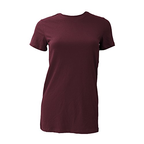 Bella Ladies/Womens The Favourite Tee Short Sleeve T Shirt (XL) (Maroon)