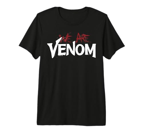 T-shirt Marvel Venom en coton premium résistant au lavage