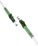 Cable de fibra óptica equipado con tapas antipolvo, conector: Simplex, tipo de fibra: OS2, SM modo único 9/125 µm según ITU T G.657