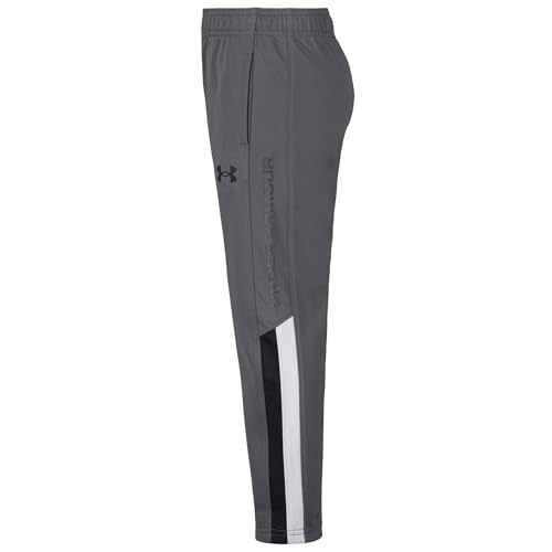 Under Armour Boys Brawler Joggers, Sweatpants with Elastic Waistband & Pant Leg Logo Design2