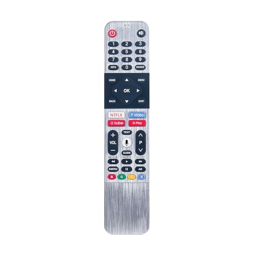 Image of marman Compatible with Skyworth Original Android Tv Remote Suitable for 539C-268920-W010 4K UHD OLED Full HD LED Models X-Series with Voice Command Google Assistant - Pairing Must !
