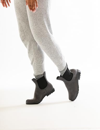 Image of Sloane Women's Waterproof Chelsea Boot | Stylish Synthetic Ankle Boots For Women with 1.25-Inch Heel, Memory Foam Insole | Perfect for Fashionable and Comfortable All-Weather Wear