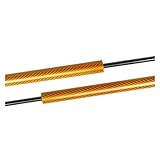 Langlebige Hauben-Gasfederstrebe, Gummi-O-Ring-Kolbendichtung für kontrolliertes Anheben. Selbstreinigende Kolbenbaugruppe sorgt für reibungslosen Betrieb und konstante Leistung.