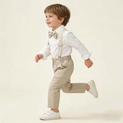 Traje de niño con aspecto clásico de caballero en suave tejido 5