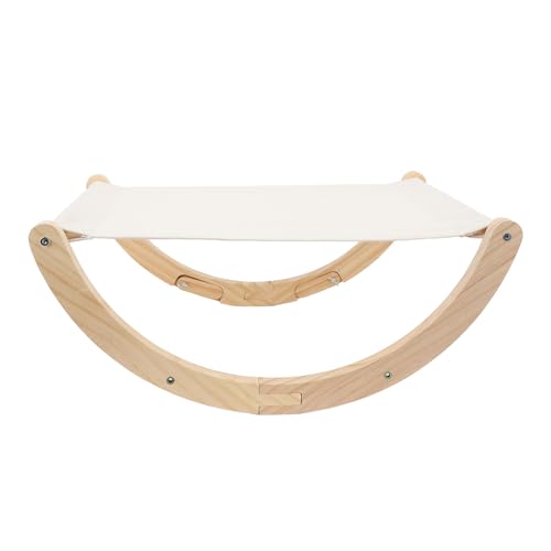 Generic Rede de Gato de Madeira, Dobrável Confortável Aumento de Rede de Gato Estável para Interno (