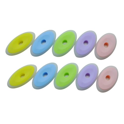 ELAYARD 50 Piezas Borrador de Goma de Borrar para Bolígrafo Neutro Plástico Duradero Tamaño Pequeño Colores Surtidos Borrador Portátil para Oficina y Uso Escolar Color Color Aleatorio