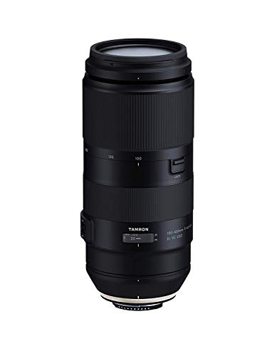 Tamron 100-400mm F/4.5-6.3 VC USD Telephoto Zoom Lens for Nikon Digital SLR Cameras (6 Year Limited USA Warranty) Black