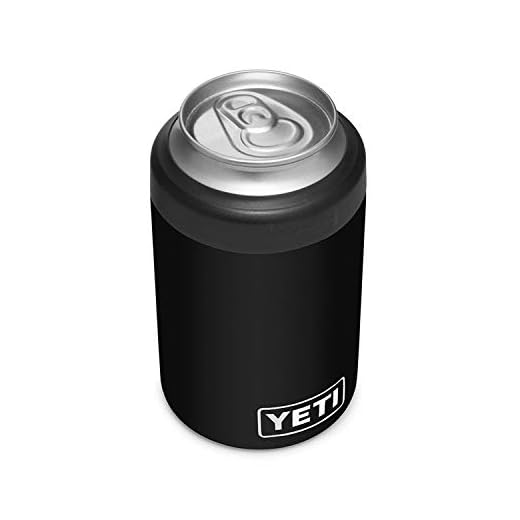 YETI Black Rambler Colster Can Insulator, 1 EA