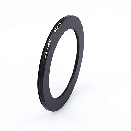 Image of 77mm to 62mm /77mm-62mm Step-Down Ring Filter Adapter for All Brands UV,ND,CPL,Metal Step-Down Ring Adapter