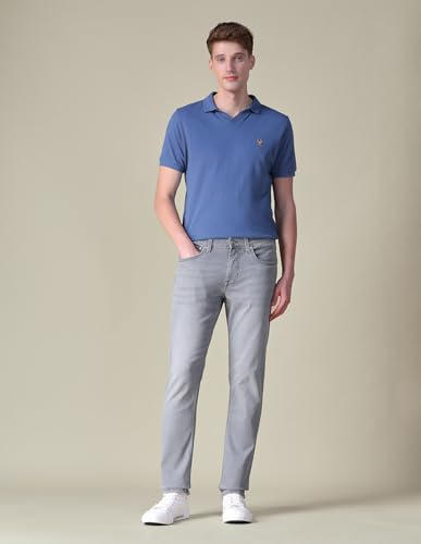Image of U.S. Polo ASSN. Denim Co. Brandon Fit Jeans for Men, Full Length Mens Denim for Office & Regular Wear