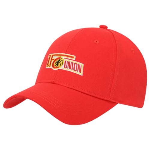 1. FC UNION Berlin Cap, Basecap, Mütze Rot I Champions League 2023/2024 I Baumwolle/Polyester