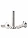 M4-0.7 x 10mm Flat Head Socket Cap Screws Bolts, Stainless Steel 18-8 (304), Bright Finish, Allen Socket Drive,Machine Screws Inner Hex Screw Fasteners Bolts (50pcs)