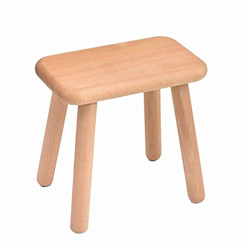 Taburete de madera para niños que necesitan un asiento estable y ligero fácil de guardar