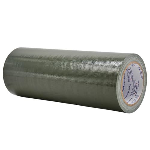 Image of MAT Duct Tape Olive Drab Industrial Grade, 12 inch x 60 ft. Waterproof, UV Resistant for Crafts, Home Improvement, Repairs, & Projects