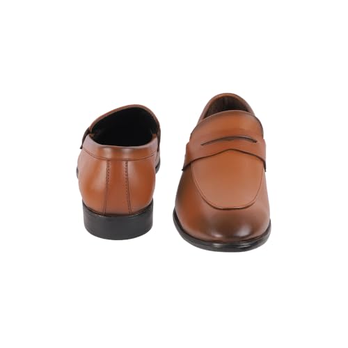 Image of Metro Men Leather Formal Slip-On Shoes