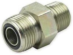 Parker 8-8 FLO-S Seal-Lok Male Connector 1/2 ORFS X 1/2 NPT Steel