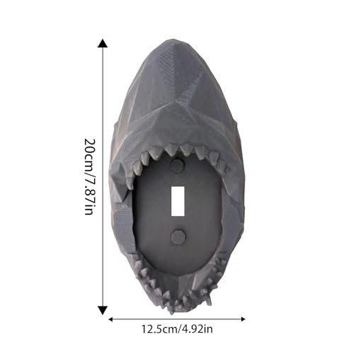 Cubierta de luz para pared y placa de interruptor eléctrica multiusos de interior 6